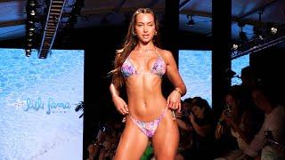 LULI FAMA 2023 swimwear fashion show / Live from Swim Week 2023 in Miami / Paraiso Miami Beach