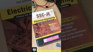 Best book ssc je PYQ electrical engineering #motivation #shorts #electrical #engineer #sscje #ssc