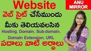 Website Hosting & Domain Extension|What Is Web Hosting|Beginners Guide To Domains|Website Domain