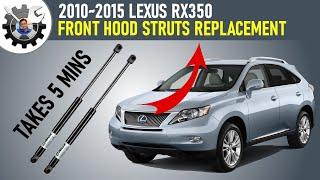 Lexus RX350 Hood Struts Replacement