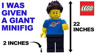 GIANT Lego Minifig Jez - Sent by a subscriber | 10,000 Sub Special