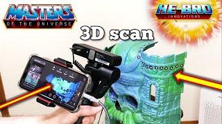 What was Mattel thinking???? He-Man origins Point Dread Fix Part2 - Revopoint Mini Scanner in action