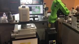 NIKON INEXIV and Collaborative FANUC Robot.