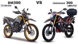 DM300 vs Crossmax 300 ¿Cuál COMPRAR? VENTO o ITALIKA #buenfin2024