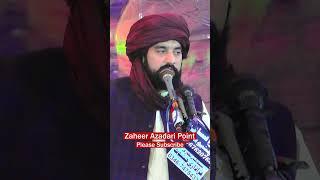 Zakir Waseem Abbas Baloch #newmajlis2025 #viralnews #trendingshorts #zaheerazadaripoint