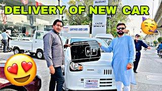 Taking Delivery Of New CarSuzuki Alto 2023