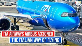 TRIP REPORT | First Time on ITA Airways A330Neo! | New York to Rome | ITA Airways A330Neo