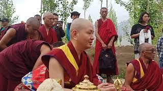 H.E kundeling Tatsak Rinpoche advice to saspol people  #saspol #ladakh #dalailama