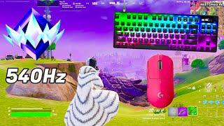 SteelSeries Apex Pro TKL ASMR  Solo Gameplay  Satisfying Keyboard Fortnite 360 FPS 4K