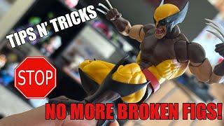 Action Figure Tips and Tricks: Fixing broken joints, loose joints, and more