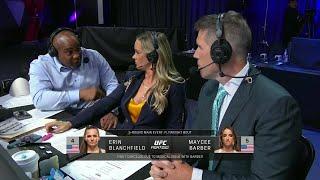 Erin Blanchfield vs. Maycee Barber canceled after Barber has medical issue | ESPN MMA
