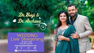 The Holy Matrimony of Dr.Benji & Dr.Archana