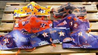 Family gives away Astros masks to first-responders during pandemic; sells them to help build sch...