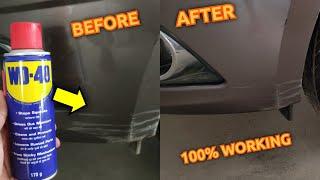 How I Removed Car Scratches in Seconds with WD-40 | How to use WD-40 to remove car scratches