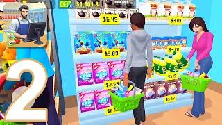 My Supermarket Simulator - Gameplay Walkthrough Part 2 - License & Expansion (iOS, Android)