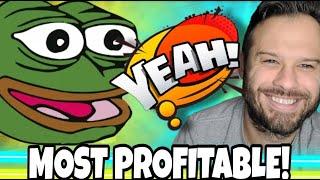 Pepe Is Among The Most Profitable Meme Coins Beating SHIB! This Top Meme Coin May Be Next!