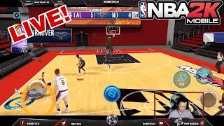 RONSTECH LIVE!! NBA 2K MOBILE NEW TRICKSHOT