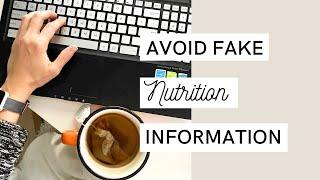 5 Places to find Reliable Nutrition Information