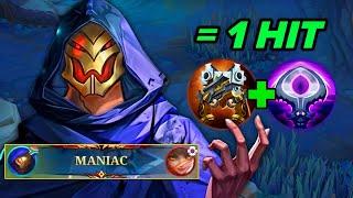 WTF ALDOUS 1HIT REVEALED FULL DAMAGE BUILD FOR EXP LANE 2024!!! (SUPER INSANE 100% BROKEN)