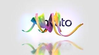 After Effects Template: Ribbon logo