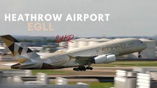 SDTV Saturdays  - Heathrow Airport Live  - EGLL-LHR -  3rd August  2024