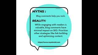 Don't fall for these SEO myths (Royal Mobi)