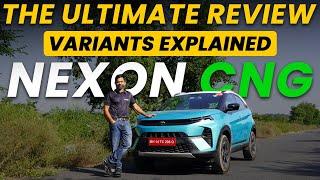 Nexon CNG Variants Explained Review | Nexon w/ Panoramic Sunroof Driven | The Ultimate Review