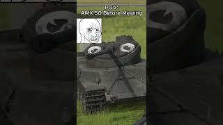AMX 50 Before add After Mewing