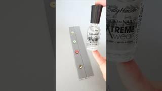 Reinforce Buttons Fast with Nail Polish 