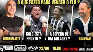 AO VIVO O GALO ESTÁ PRONTO  O QUE FAZER PARA VENCER O FLU  A ESPERA DE UM MILAGRE 