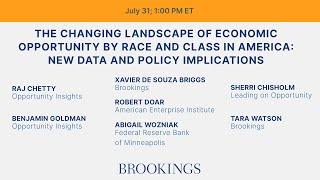 The changing landscape of economic opportunity by race and class in America