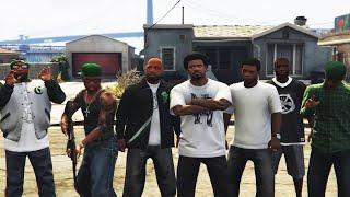 GTA 5 - Grove Street Families vs Ballas [ROCKSTAR EDITOR CINEMATIC]