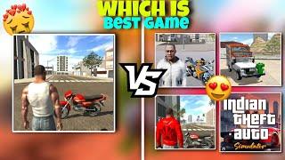 Indian bike driving 3d VS Top 5 copy games car race  || funntyaa