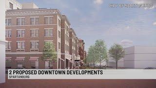 Downtown Spartanburg developments get preliminary approval