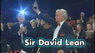 Sir David Lean Accepts the AFI Life Achievement Award in 1990