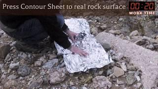 Make a Realistic Rock Face with Contour Sheet™ | Technique | Taxidermy Supplies | Scenes-n-Nature