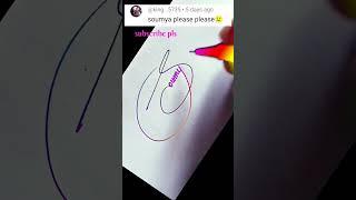 Soumya name signature style#comment your name#soumya name sign#s letter signature#tradingshorts