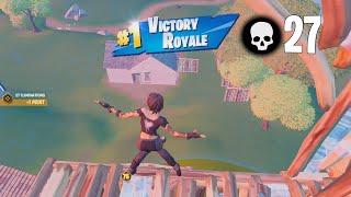 High Kill Tournament Win Aggressive Gameplay Full Game Season 5 Trio Cup (Fortnite PC Keyboard)