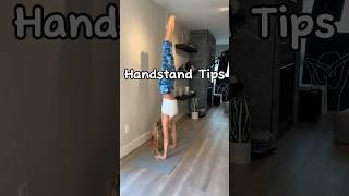 Need handstand help? Try this! #handstand #handstandtutorial #howto #gymnast #yoga #stretching #tips