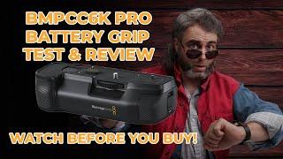 BMPCC6K PRO Battery Grip review (watch before buying)