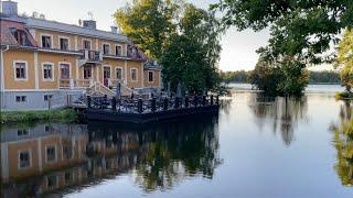 Sweden Walks: Dufweholm. Evening walk in beautiful surroundings near Katrineholm