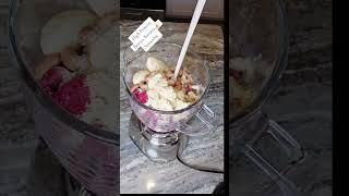 Berry Banana high protein #supersmoothie   | Healthy & Easy Breakfast in 5 Minutes