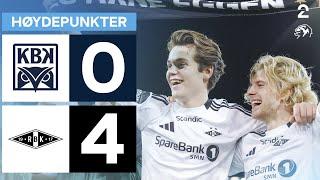 Kristiansund BK 0 - 4 Rosenborg - Høydepunkter