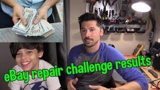 Ebay Repair Challenge 2019 Results for Tampatec