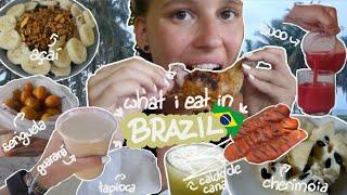 what i eat in a week in Brazil