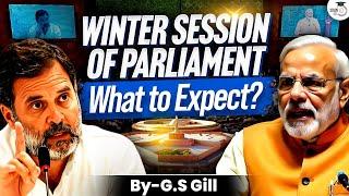 WAQF | One nation One election | Ports Bill | Manipur | What to expect from Winter Session ?