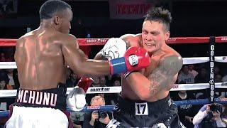 Thabiso Mchunu (South Africa) vs Oleksandr Usyk (Ukraine) | KNOCKOUT, BOXING fight, HD, 60 fps