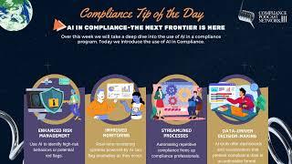 Compliance Tip of the Day: AI in Compliance-the Next Frontier is Here