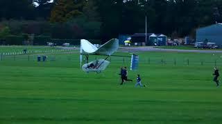 Human powered flight at Old Warden