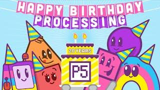 Coding with Processing Release 0001 Alpha -- Happy 20th!